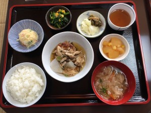 2014年12月8日お昼ご飯写真