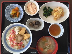 2015年2月14日のお昼ご飯写真