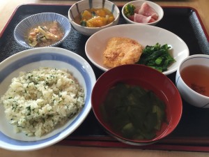 2015年3月20日のお昼ご飯写真