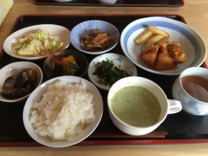 2015年3月21日のお昼ご飯写真