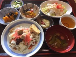 2015年3月25日のお昼ご飯写真