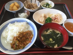 2015年3月27日のお昼ご飯写真