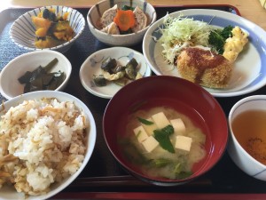 2015年3月31日のお昼ご飯写真