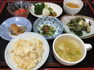 2015年4月1日のお昼ご飯写真