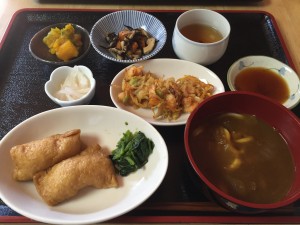 2015年4月28日のお昼ご飯写真