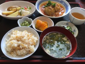 2015年4月6日のお昼ご飯写真