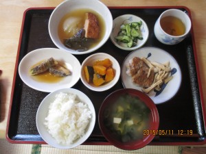 2015年5月11日のお昼ご飯写真