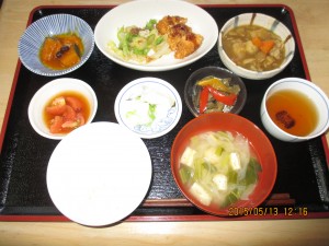 2015年5月13日のお昼ご飯写真