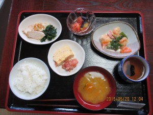 2015年5月20日のお昼ご飯写真