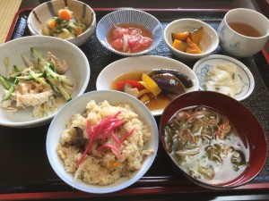 2015年5月1日のお昼ご飯写真