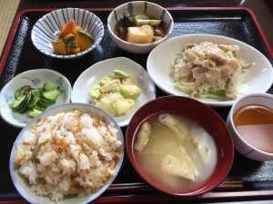 2015年5月28日のお昼ご飯写真