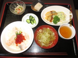 2015年1月15日のお昼ご飯写真