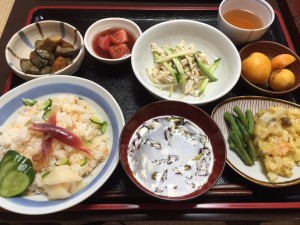 2015年6月11日のお昼ご飯写真