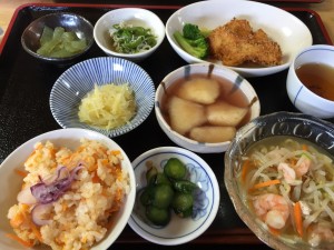 2015年1月22日のお昼ごはん写真