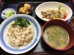 2015年7月15日のお昼ご飯写真