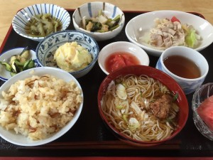 2015年7月30日お昼ごはん写真