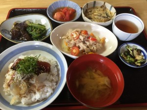 2015年8月10日の昼ご飯写真