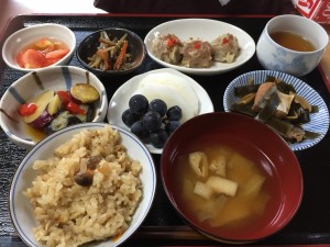 2015年8月28日のお昼ご飯