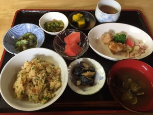 2015年8月7日のお昼ご飯写真