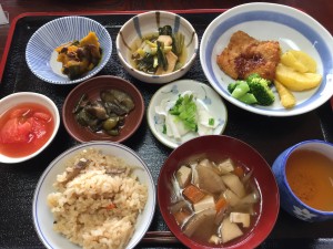 2015年10月3日お昼ご飯写真