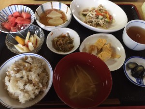 2015年10月1日お昼ご飯写真