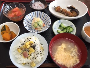 2015年10月15日お昼ご飯写真