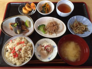 2015年10月26日お昼ご飯写真