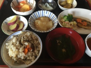 2015年10月12日お昼ご飯写真