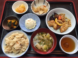 2015年11月6日お昼ご飯写真