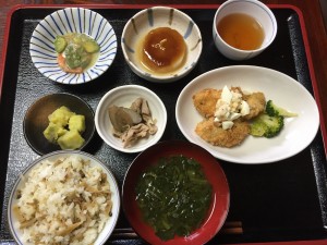 2015年11月9日お昼ご飯写真