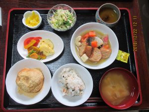 2018年12月22日のお昼ご飯