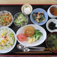 2019年5月10日お昼ご飯写真