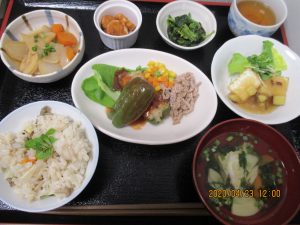 2020年4月23日お昼ご飯写真