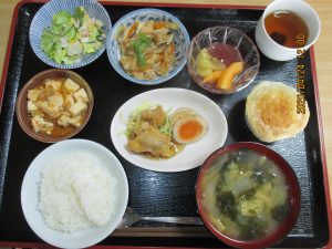 2020年4月24日お昼ご飯写真