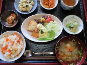 2020年5月14日のお昼ご飯写真