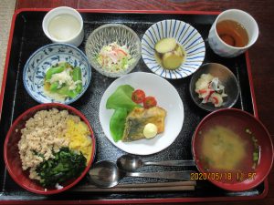 2020年5月18日お昼ご飯写真