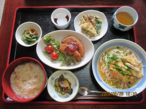 2020年5月28日のお昼ご飯写真