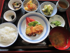 2020年6月12日お昼ご飯写真