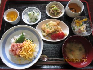 2020年6月24日のお昼ご飯写真