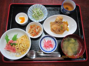 2020年6月1日のお昼ご飯写真