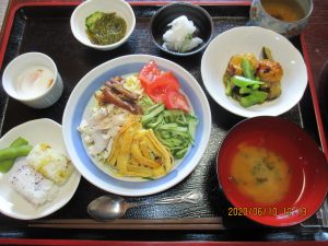 2020年6月10日お昼ご飯写真