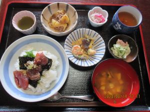 2020年8月14日のお昼ご飯写真