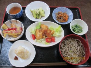 2020年9月18日お昼ご飯写真