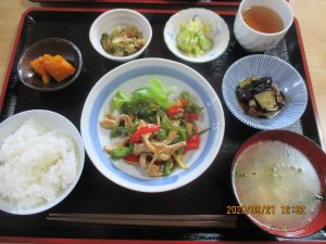 2020年9月21日のお昼ご飯写真