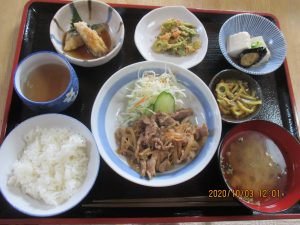 2020年10月3日お昼ご飯写真