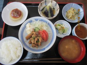 2020年10月6日のお昼ご飯写真