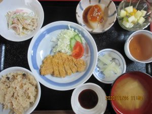 2020年11月24日のお昼ご飯写真