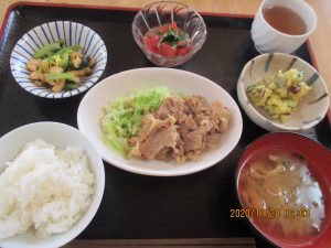 2020年11月29日のお昼ご飯写真