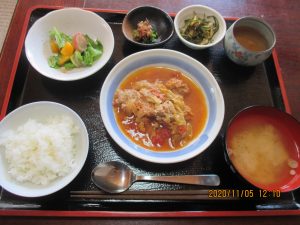 2020年11月5日のお昼ご飯写真