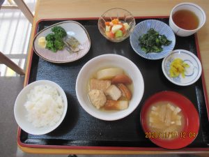 2020年11月10日のお昼ご飯写真